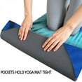thumbnail image 3 of Colorful Tie Dye Pattern Hot Yoga Mat Towel Non Slip for Hot Yoga - Quick-Drying Yoga Mat Cover with 4 Corner Pockets with Travel Bag - Hot Yoga Towel Non Slip 74"x26", 3 of 6
