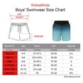 thumbnail image 2 of Rokka&Rolla Boys' Swim Shorts with Compression Liner, 2 of 11