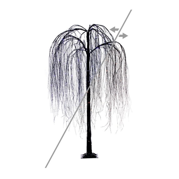 6 Willow Twig Tree 243 Purple/Orange Lt