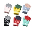 thumbnail image 4 of Minnieouse 2 pares de guantes para niños con dedos completos para niños pequeños, deportes al aire libre, patinaje, esquí, ciclismo, Type6 NO6, 4 of 6