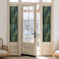 thumbnail image 2 of Green Forest Window Privacy Film, Pine Tree Summer Botanical Modern Art Static Cling UV Sun Blocking Heat Control Window Tint Day and Night, Non-Adhesive One Way Windows Privacy Cover 17.7''x78.7'', 2 of 7