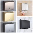 thumbnail image 4 of Bathroom Tissue Paper Towel Dispenser Napkins Container, C Fold Paper Towel Dispenser Stainless Steel, 4 of 5
