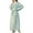 Mint Green, variant on Pajamas for Night Sweats Women's Plush Robes Long Bathrobes Collar Nightgown Home Wear Warm Comfy Fleece Spa Loungewear with Pockets S-28 Mint Green 3XL