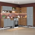 thumbnail image 2 of Cocina Integral Completa Modular Madesa Emilly 417cm Ice MG, 2 of 5
