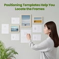thumbnail image 3 of LEDREM Collage Picture Frames Set of 10,Two 8x10,Four 5x7,Four 4x6,Wall Display Photo Frames for Gallery,Natural Beige, 3 of 6