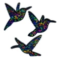 thumbnail image 5 of Keychain Silicone Resin Mold,Holographics Hummingbird-Silicone Mold for Epoxy Casting diys-Home Decorations Jewelry Making, 5 of 9