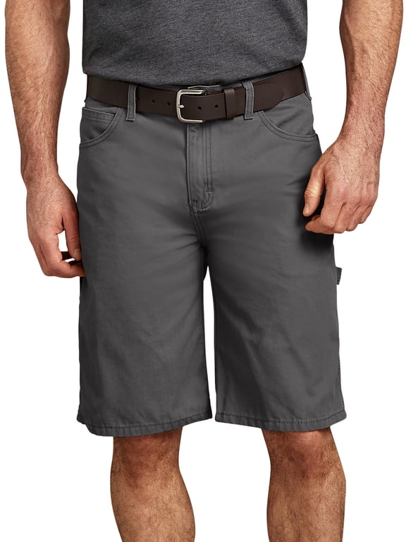 Dickies Mens 11" Relaxed Fit, Triple-Stitched Lightweight Duck Carpenter Shorts