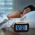 thumbnail image 4 of Kugisaki Digital Alarm Clock LED Display Multifunctional Digital Clock Displaying Date, Day, Temperature for Bedroom Home Living Room Office, 4 of 6