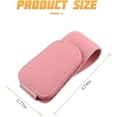 thumbnail image 4 of Sunglasses Holders for Car Sun Visor, Leather Eyeglasses Hanger Mounter, Magnetic Glasses Holder and Ticket Card Clip, Auto Interior Accessories Universal for SUV Pickup Truck, 4 of 6