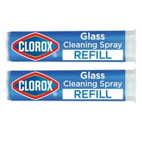 Clorox Glass Cleaner Refill Cartridges, 0.66 fl oz, 2 Pack