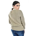 thumbnail image 3 of Sueter con cuello y puños de encaje Roman Fashion /Juvenil, 4015 (Cafe) cafe G, 3 of 6