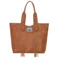 thumbnail image 2 of American West 5915915 Mohave Canyon Large Zip Top Tote, Golden Tan, 2 of 4