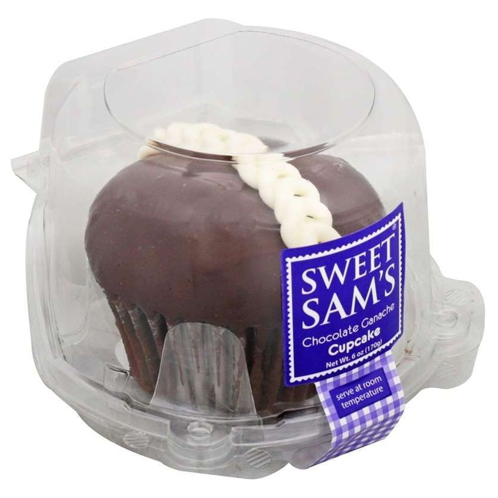Sweet Sams Chocolate Ganache Cupcake -- 6 per case ...