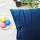 thumbnail image 4 of Juego de 2 fundas de almohada decorativas para sofá, color azul marino, 45 x 45 cm, 4 of 5