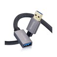 thumbnail image 1 of wonima11 USB 3.0 Extension Cable 2ft/0.6m,USB Extender Cable Type A Male to Female Data Transfer Cord 5Gbps for PlayStation,Oculus VR,USB Flash Drive,Card Reader,Hard Drive,Keyboard,Printer, 1 of 1