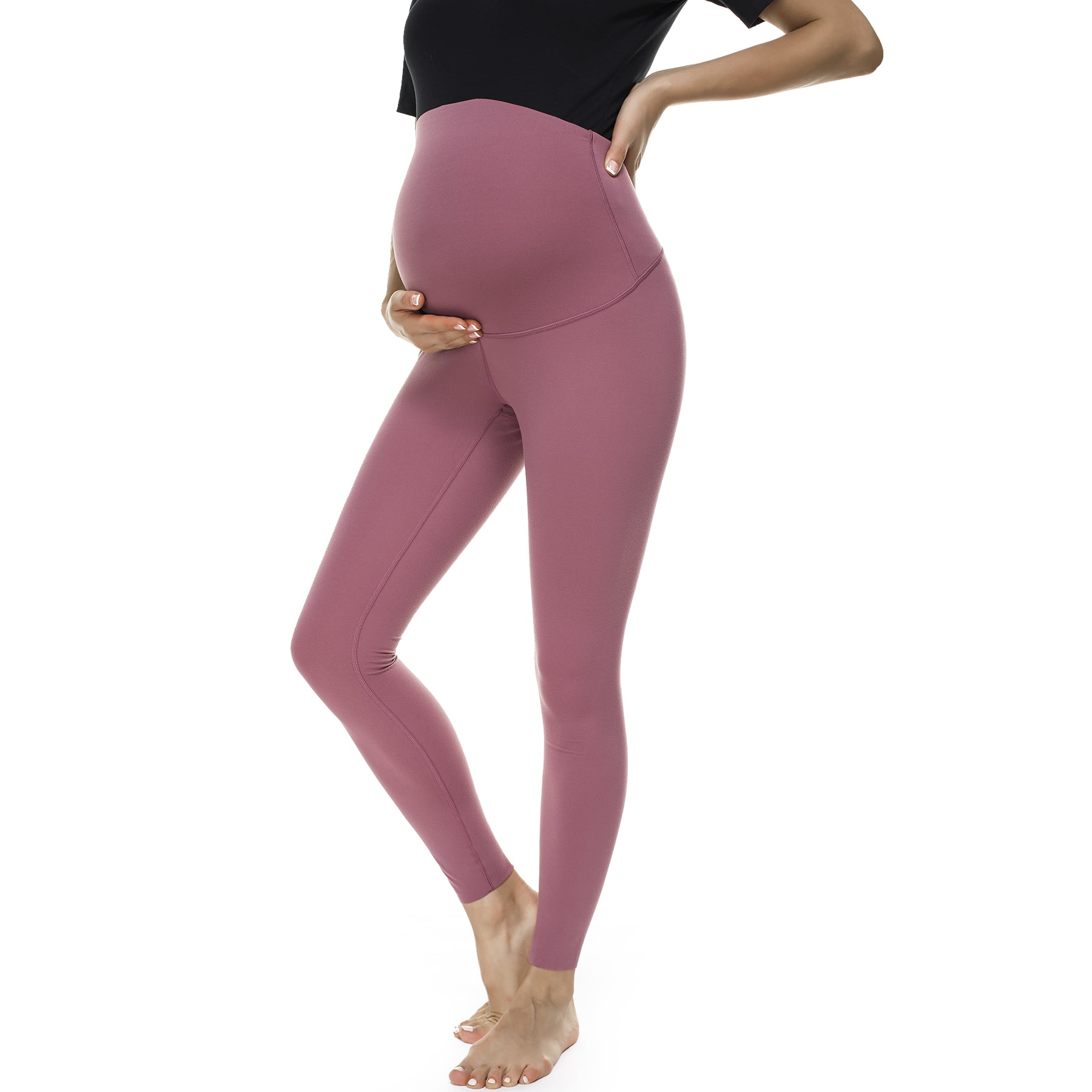 HOFISH Women's Ultra Soft Thermal Bottom Underwear Stretchy Yoga Pants Maternity Long Leggings Pants 