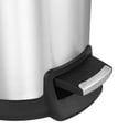 Mainstays 3.1 Gal / 5L Round Step Trash Can, Stainless Steel with Lid