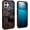 American Flag Skull, variant on for iPhone 16 Case 2024 Dual Layer Cover Hard PC + Soft TPU Black Shockproof Protective Phone Case for iPhone 16 6.1 inch - Fox and Moon