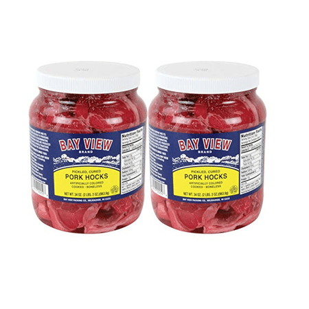 Bay View Packing Company 34 oz. Pickled Pork Hocks 2-Jar Set Bay View Packing Company 34 oz. Pickled Pork Hocks 2-Jar Set