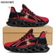 thumbnail image 1 of Zapatillas de deporte elegantes e informales de malla con plataforma y cordones con estampado de la bandera de Antigua y Barbuda para mujer, zapatillas ligeras para correr, 1 of 6
