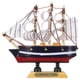 thumbnail image 1 of 1 unidad de maqueta de barco de vela de madera para decoración del hogar, 1 of 7