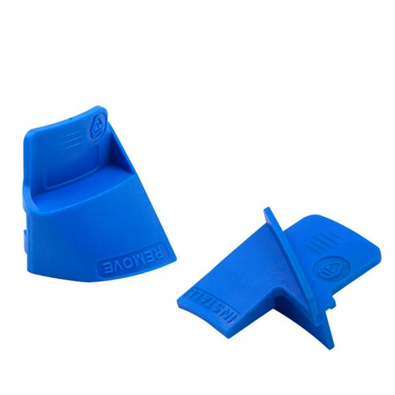 2-Piece Stretch Belt Removal Tool Set Plastic, Blue for Installing & Removing Ribbed Belts