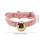 thumbnail image 3 of Collar con cascabeles rojos y banda ajustable para perros pequeños, osos de peluche y gatos. Accesorios y joyería para perros. Collar con cascabel de PU., 3 of 6