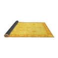 thumbnail image 2 of Ahgly Company Indoor Rectangle Abstract Yellow Modern Area Rugs, 6' x 9', 2 of 4