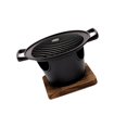 thumbnail image 1 of BBQ Grill One Person Alcohol Stove allow slightly measuring deviation Lightweight Triangular Furnace Tools Curve Stripes, 1 of 9