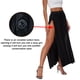 thumbnail image 5 of Falda larga elástica con abertura alta y cintura elástica para mujer - Estilo bohemio versátil, S-XXL, 5 of 5