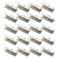 thumbnail image 1 of 100 piezas de abrazaderas de cinta con extremos de engarce para hacer joyas, 1 of 8