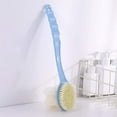 thumbnail image 3 of Cepillo de baño, cepillo corporal de ducha con cerdas y lufa, cepillo exfoliante de mango largo para hombres y mujeres, 3 of 8