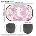 thumbnail image 7 of Yuyamidu Cute Axolotl Car Window Shade for Side Window Cherry Blossom Sun Shade for Car Window Sunshade 2 Pack Sun Visor for Car SUV Truck Blocks Heat and Glare Protection, 7 of 7