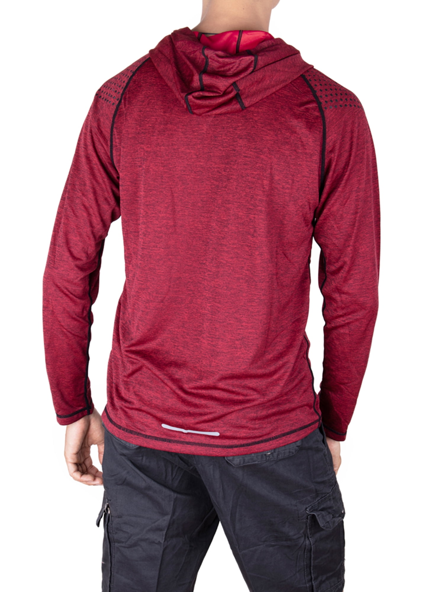 thin running hoodie