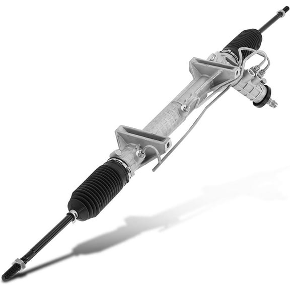 A-Premium Power Steering Rack Pinion Assembly, with Boots, Compatible with Volvo 740 1985-1992, 745 1985, 760 1983-1990, 780 1987-1991, 940 1991-1992/1994-1997, Replace# 1359347, 9140504