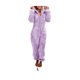 thumbnail image 2 of Pijamas de lana Minnieouse Mullidos con cremallera púrpura L, 2 of 6