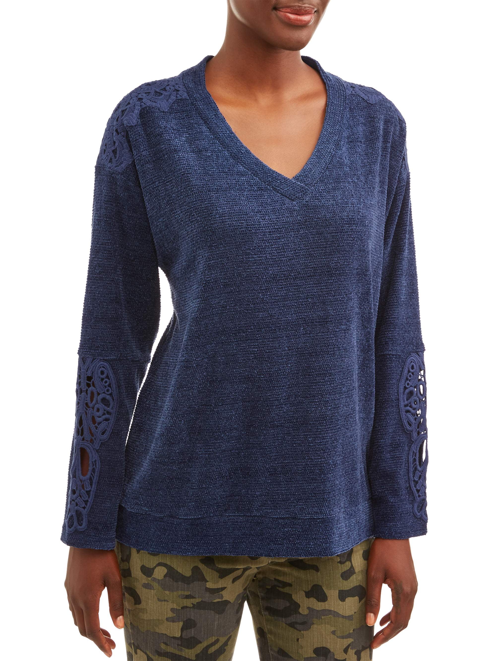 womens chenille sweaters