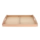 thumbnail image 3 of Bandeja de madera Montessori para juegos de mesa, dos compartimentos, caja de arena sin pintar, bandeja para arena Montessori para aprendizaje, 3 of 9