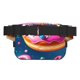 thumbnail image 3 of Balery Starry Sky Colorful Donut Mochila Cinturón para Mujeres y Hombres, Bolsa de Cintura Impermeable de Doble Capa con Correa, 3 of 9
