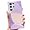 Purple, variant on Compatible with Samsung Galaxy S23 Ultra Case 6.8 Inch,Painted Art Pattern TPU Protective Slim Protective Phone Case for Samsung Galaxy S23 Ultra 6.8 inch-Black
