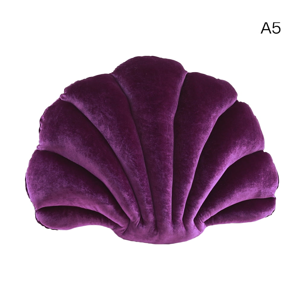 Velvet seashell best sale pillow