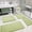 Green, variant on ChakmeOne Memory Foam Bath Mat, Bath Mats for Bathroom Floor - Set of 4 Super Soft Absorbent Non Slip Bathroom Rug Set for Tub and Shower, Home Decor Accessories