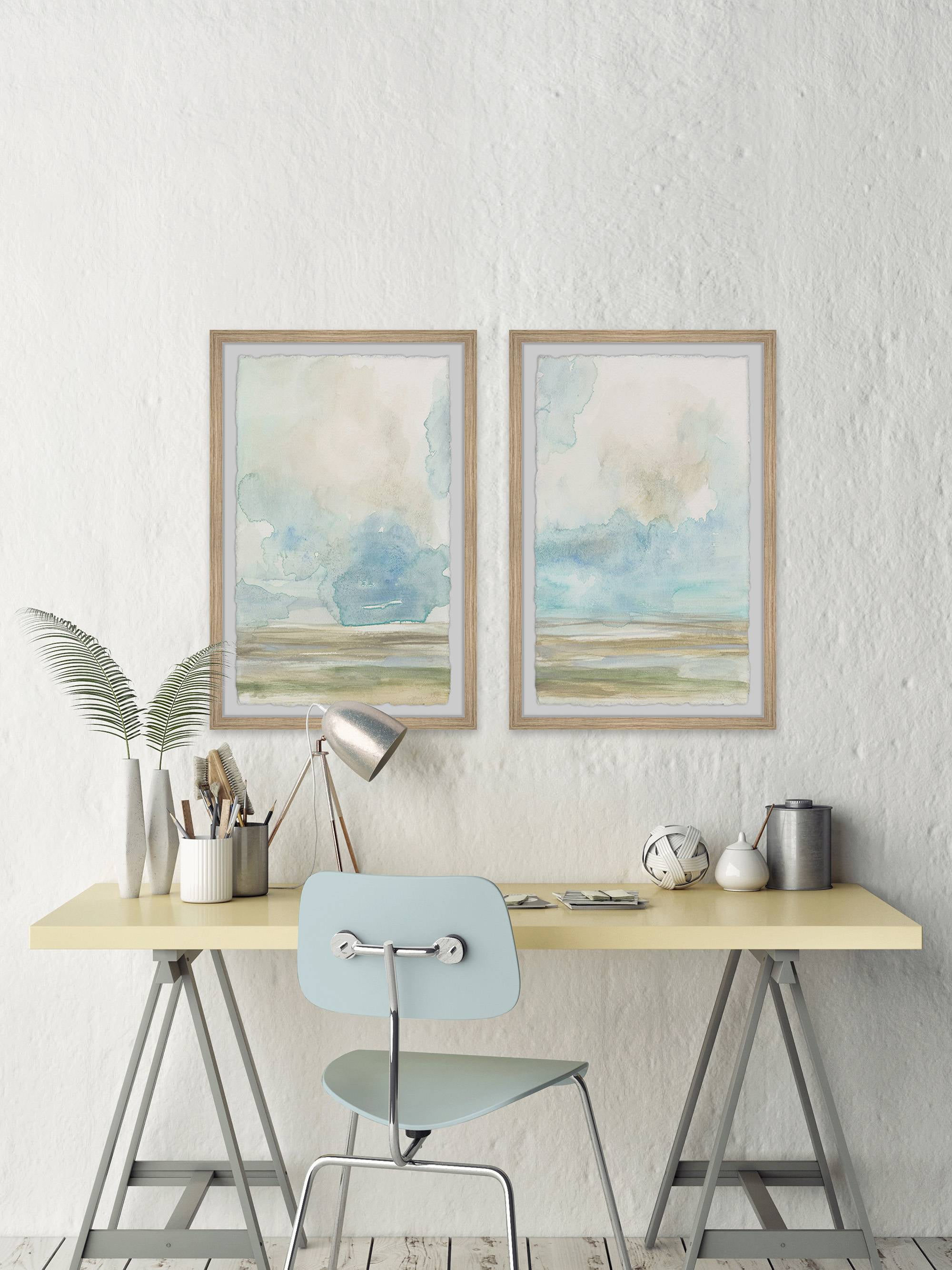 Marmont Hill Pale Sunset Diptych