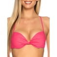 thumbnail image 1 of RELLECIGA Haut de Bikini Rehausseur pour Femme, devant Torsadé, Maillot de Bain à Armatures, 1 of 8