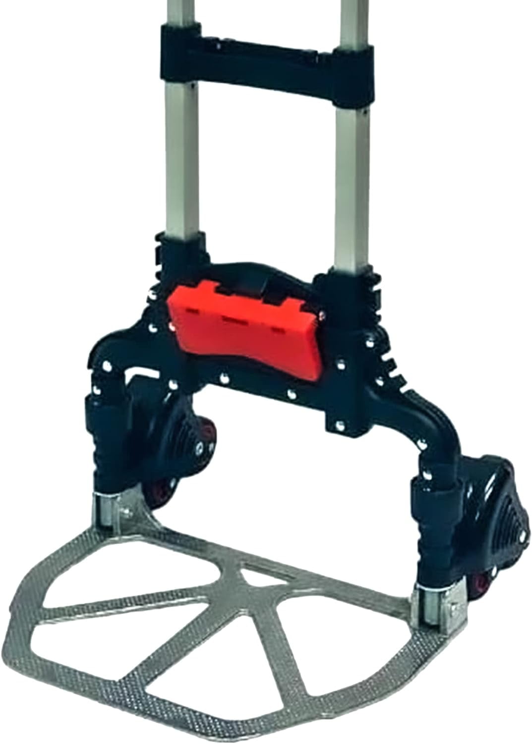 Stair Climbing Hand Truck with 6 Wheels, Folding Aluminum Dolly for Heavy Loads