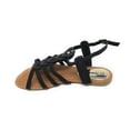 thumbnail image 3 of Victoria K Women's Gladiator Multi Loops Braid Sandals, 3 of 5