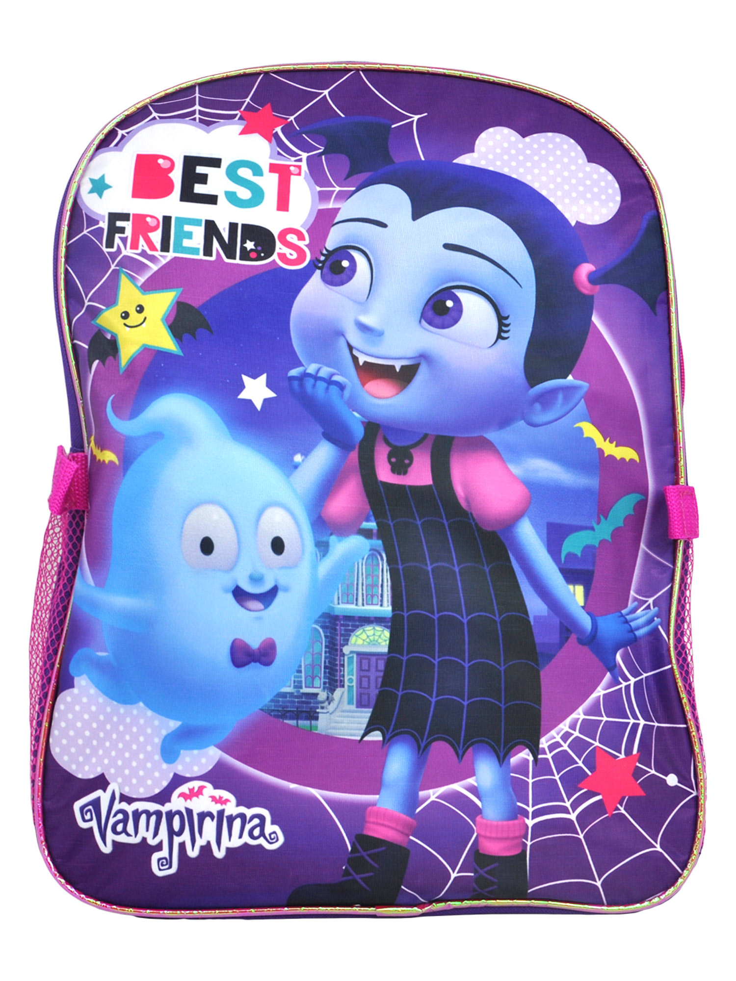 Girls Vampirina Best Friends Backpack 16" w/ Detachable Lunch Bag Purple - image 4 of 6