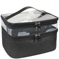 thumbnail image 1 of Bolsas de maquillaje Estuches de cosméticos de viaje de doble capa Organizador de maquillaje Bolsas de aseo Zhivalor  WRJM-7-1, 1 of 4