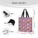 thumbnail image 3 of Easygdp Yellow Lemon And Orange Bolsa Tote para Mujer, Bolso de Hombro para Trabajo, Playa, Viajes, Compras y Supermercado, 3 of 7