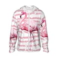 thumbnail image 2 of Lsque Flamingo UPF 50+ Lightweight Sun Protection Men's Women's Long Sleeve Shirt, Hoodie Performance -3X-Large, 2 of 9